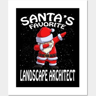 Santas Favorite Landscape Architect Christmas Posters and Art